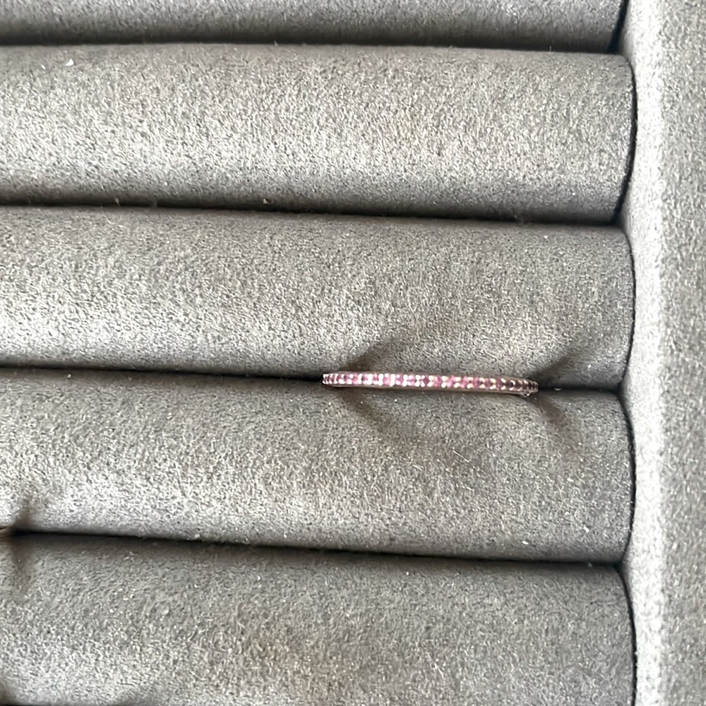 Kendra Scott Pink Sapphire band